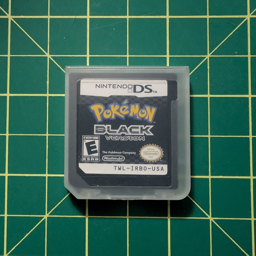 Nintendo DS Pokémon Black Version Game Cartridge